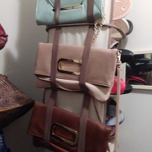 Aldo leather clutches they are also pocket books